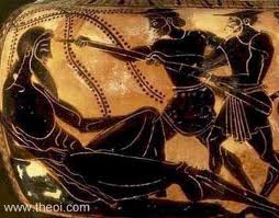 polyphemos greek pot