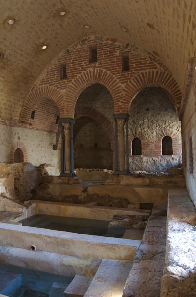 Ancient baths which still stand in the wild middle of nowhere. You won't get pestered by rival tourists if you come here. 