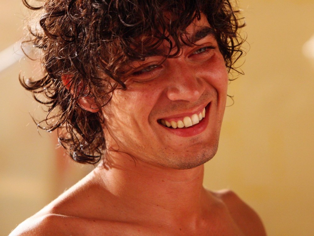 He looked a bit like this: Italian actor Riccardo Scamarcio