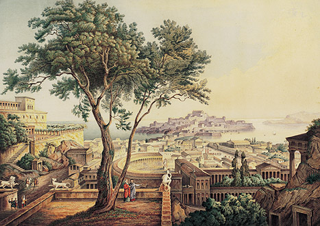 Ancient Syracuse: You can see why he was tempted to visit - it looks beautiful