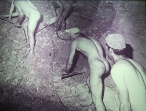 Sicilian sulphur miners - the book focuses on a sulphur-mining community in Racalmuto, Sicily