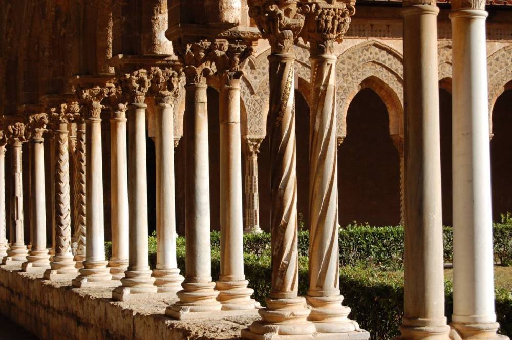 Monreale Cathedral courtyard, Sicily